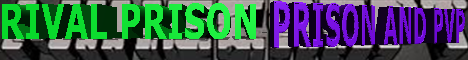 Banner for RivalPrison Minecraft server