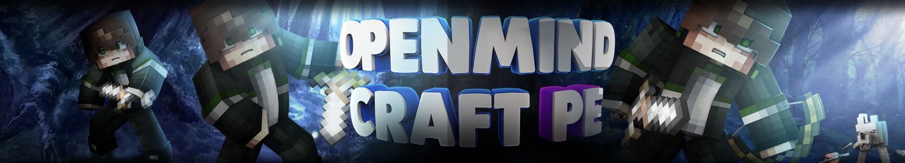 Banner for OpenMindCraftPE Minecraft server