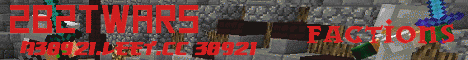 Banner for 2b2tWARS Minecraft server