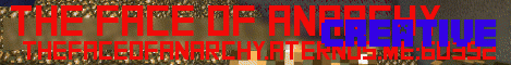 Banner for The face of anarchy Minecraft server