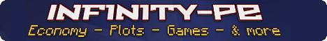 Banner for InfinityPE Minecraft server