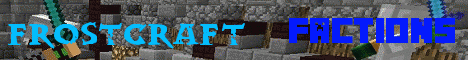 Banner for FrostCraftPE Minecraft server