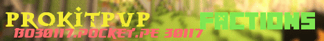 Banner for ProKitPvP Minecraft server