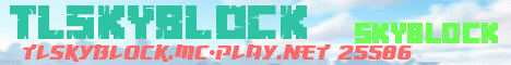 Banner for ToastedLandsSkyBlock Minecraft server