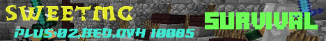 Banner for SweetMC Minecraft server