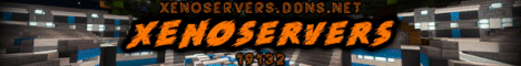 Banner for XenoServers Minecraft server