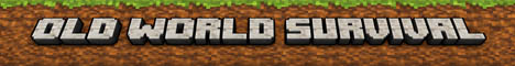 Banner for Old World Survival Minecraft server