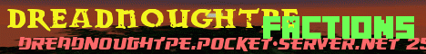 Banner for Dreadnought pe Minecraft server