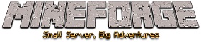 Banner for Mine-Forge Minecraft server