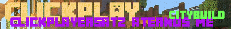 Banner for ClickPlay Minecraft server