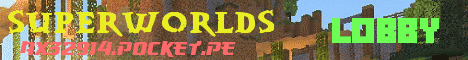 Banner for SuperWorlds Minecraft server
