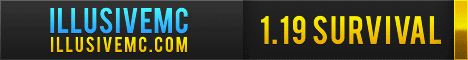 Banner for IllusiveMC Survival Minecraft server