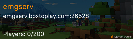 Banner for Emgserg Minecraft server