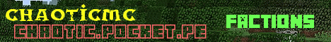 Banner for ChaoticMC Minecraft server