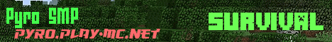Banner for Pyro SMP Minecraft server