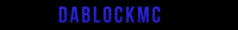 Banner for DaBlockMC Minecraft server