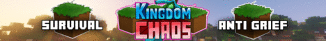 Banner for Kingdom-Chaos Survival server
