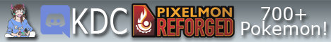 Banner for KDC Pixelmon Reforged Server Minecraft server