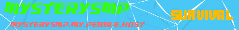 Banner for MysterySMP Minecraft server