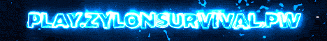 Banner for ZylonSurvival Minecraft server