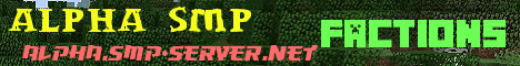 Banner for Alpha SMP Minecraft server