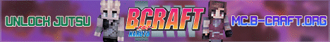 Banner for BCRAFT NARUTO Minecraft server