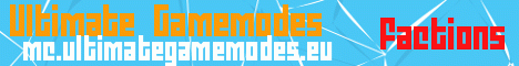 Banner for Ultimate Gamemodes Minecraft server