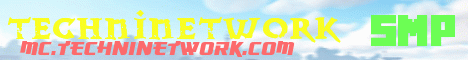 Banner for TechniNetwork Minecraft server