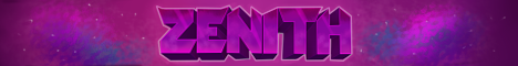 Banner for Zenith Minecraft server