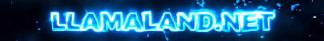 Banner for Llama-Land! Minecraft server