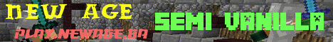 Banner for New Age Minecraft server