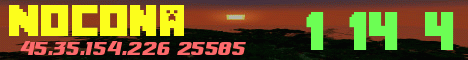 Banner for Nocona Minecraft server