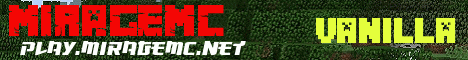 Banner for MirageMc Minecraft server