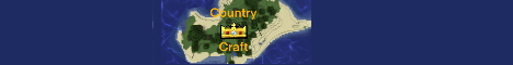 Banner for countrycraft server