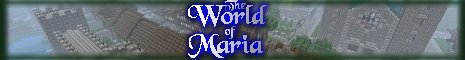 Banner for The World of Maria Minecraft server