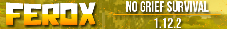 Banner for Ferox Survival Minecraft server