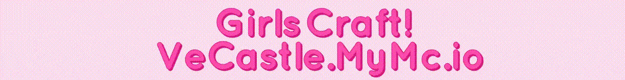 Banner for Girls Craft Minecraft server