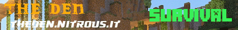 Banner for The Den Minecraft server