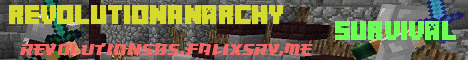 Banner for RevolutionAnarchy Minecraft server