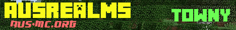 Banner for AusRealms Minecraft server