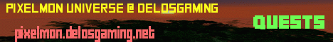 Banner for Pixelmon Universe @ DelosGaming Minecraft server