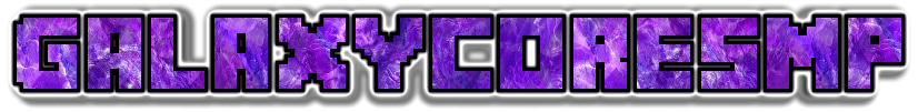 Banner for GalaxyCoreSMP server