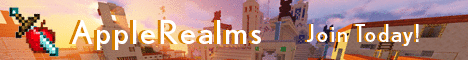 Banner for AppleRealms Minecraft server