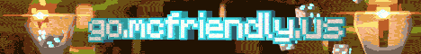 Banner for MCFriendly Minecraft server
