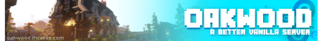 Banner for OAKWOOD Minecraft server