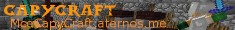 Banner for CapyCraft Minecraft server