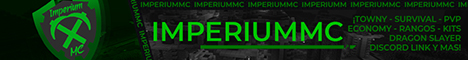 Banner for ImperiumMC Minecraft server