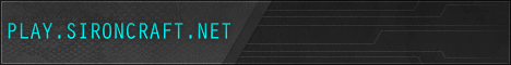 Banner for SironCraft Minecraft server