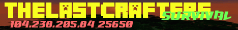 Banner for TheLastCrafters Minecraft server