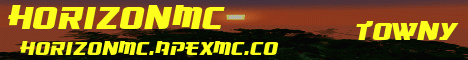 Banner for Horizon MC Minecraft server